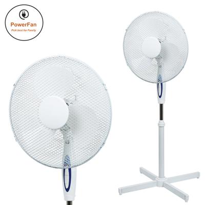 China Plastic + Floor Standing Metal Blade Fans Wholesale Home Appliances 220V 16