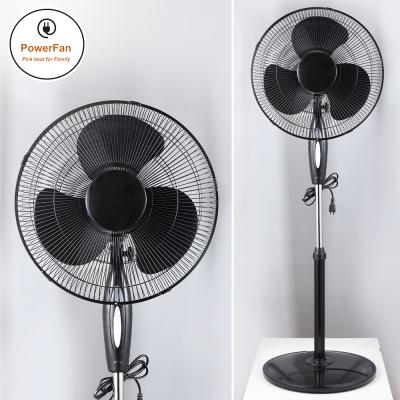 China Household China 220V 16 Inch Floor Standing Fan Used Electrical Home Appliance for sale