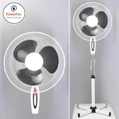 China 220V plastic + metal blade wholesale price 16 inch electric fan standard price for sale