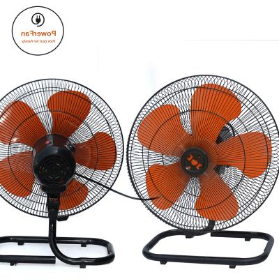 China China Metal 18 Inch Big Double Electric Floor Stand Electric Fan 220V for sale