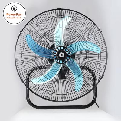 China Plastic + Metal Blade Parts 220V 18 Inch Big Electric Industrial Electric Rack Double Fan for sale