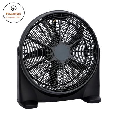 China Plastic Cheap Home Appliance 240V 130W Colling Electric Fans Air Cool Box Circular Fan 20 Inch for sale