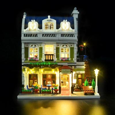 China 10243 LEGOS 10243 Building Toy LIGHTAILING LED Light Kit For Parisian Restaurant Set - not include legos set for sale