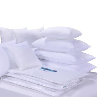 China High Quality Anti-bacteria Down Filling Hotel Alternative Pillow Polyester Customized Barrel Pillow for sale