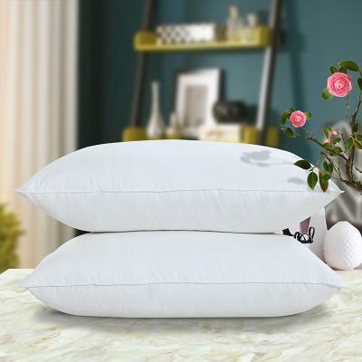 China Luxury Anti Dust Mite Microfiber Filling Pillows Wholesale Firm Polyester Fiber Pillow Insert Custom Bed Large Pillow for sale