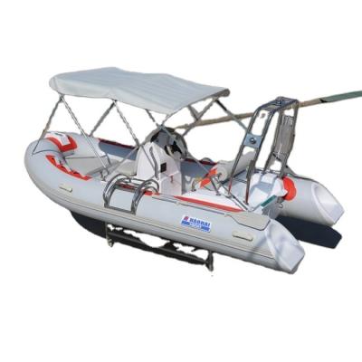 China Fishing CE China Rowing Yacht Boats Fishing Rib Aluminum Kayak Speed ​​Vessel Fiberglass Liferaft Jet 390 Rib Luxury Boat for sale