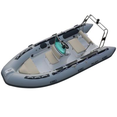 China This Fishing Rafting Rigid Hypalon Sport Cabin Cruiser Passenger Used Fiberglass Hull Floor Hovercraft Canoe Rib Boat For Entertainment for sale