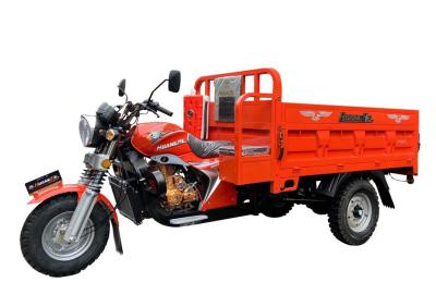 China 3 Wheel Cargo Motorcycle 200CC Engine 2.0m Cargo Box Motorized Tricycle For Loading Heavy Goods for sale