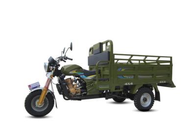 China El triciclo tres del motor 150CC de la refrigeración por aire rueda la caja del cargo de la motocicleta el 1.7M*1.25M en venta