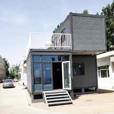 China Quick Assembly Office Building 40ft/20ft Prefab Modular Homes Luxury Container House For Sale for sale