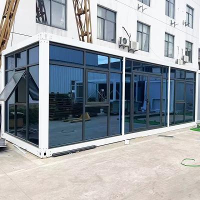 China Office Building Prefab China Flat Pack Container Dormitory Portable Office Living House Cafes House Kits Small for sale