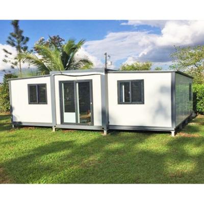 China Foldable Office Building 40 Feet 20 Feet Prefab Container Insulated Movable Prefab House With Three Bedrooms And Kitchens for sale