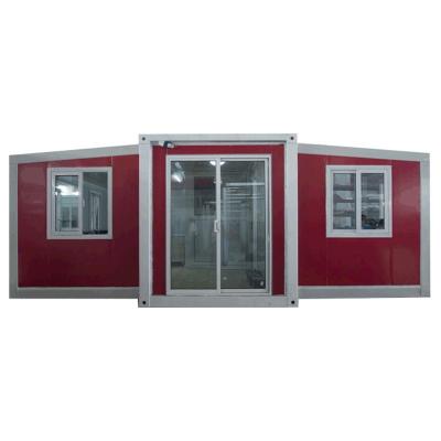 China Farmhouse Highly Customized Folding Container House Expandable Container House With 3 Rooms For Sale for sale