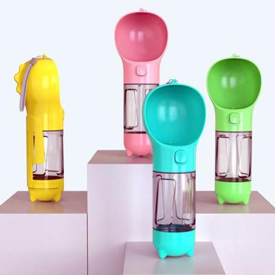 China 500ML Sustainable Portable Dog Water Bottle Travel Cup Dispenser Drinking Outdoor Dogs Water Bottle for sale