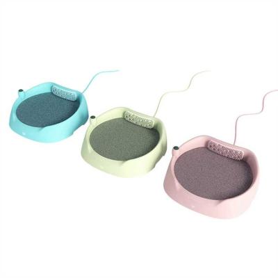 China Travel Fashion Design Round Temperature Adjustment Weight Measurement Cool Warm Pet Bed Cushion for sale