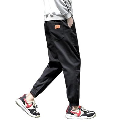 China New Viable Custom Made Casual Military Cargo Joggers Solid Color Mens Long Pants Cotton Trousers for sale