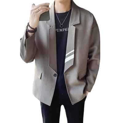 China Korean version of the 2021 new color men's suit spring viable men's formal jacket blazer fashion slim casual trend for men for sale