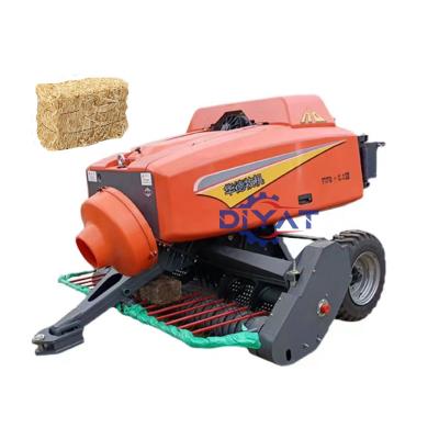 China Hot Sale Tractor Drive Square Baler Horizontal Baler Silage Feed Straw Coating Machine Auto Baler/Automatic Feeding Machine for sale