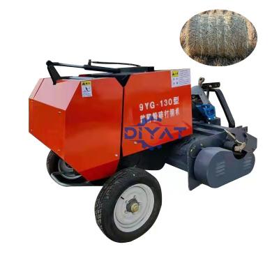 China round hay grass baler agricultural machinery grass baler for sale for sale