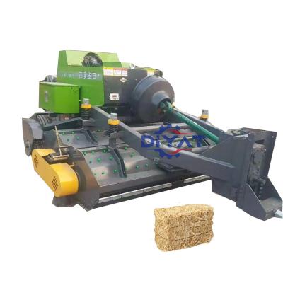 China Diesel Square Hay Grass Baler Berry Grass Baler Silage Wheat Rod Hay Picking Packing Machine For Farm for sale