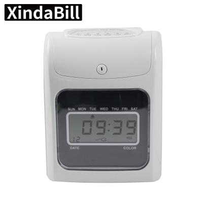 China Xindabill W-S2 Digital Time Recorder Attendance Punch Card Machine 86*188*0.35MM (W*L*H) for sale