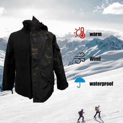 China Wholesale Grain Fleece Flip Ski-Wear Breathable Anti-UV And Windproof Hooded for sale