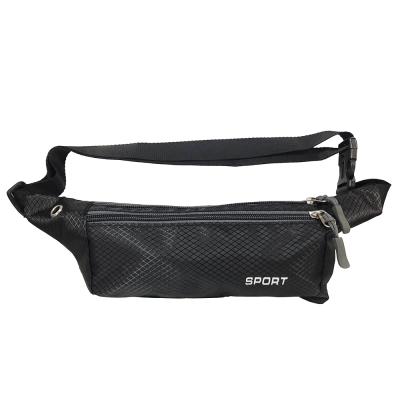 China New Water Proof Outdoor Sports Jogging Fashion Belt Walking Waterproof Custom Black Waist Bag for sale