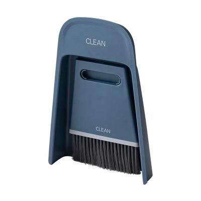 China Universal Viable Window Groove Cleaning Brush Dustpan Household Keyboard Drawer Desktop Folding Sweeps Home Office Cleaning Tools for sale