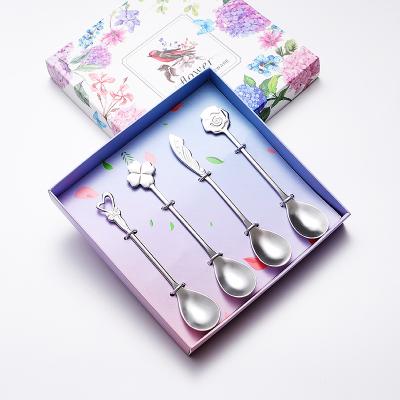 China Disposable High Quality Durable Using Various Product Popular Restaurant Metal Spoon Fork for sale