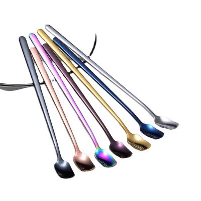 China Disposable Top Quality Product Stir Popular Metal Spoons Well Selling Stainless Steel for sale