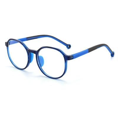 China Children's Blue Light Anti-blue Light Blocking Glasses Boys Girls Boys Girls Anti-Radiation Optical TR90 Sights Moving Glasses for sale