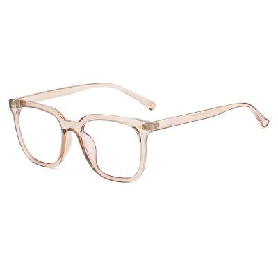 China New Fashion TR 90 Anti Optical Frames Oversized Blue Light Glasses Prepare Factory Running Computer Glasses for sale