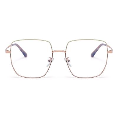 China Fashionable New Type Nickel Alloy Attractive Price Glasses Frames Men Silver Optical Glasses for sale