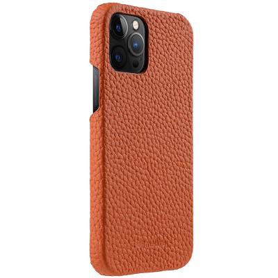 China Wholesale Vintage Daily Pebble Grain Smartphone Full Genuine Leather Phone Cover Case For Apple iPhone 11 Pro Max Phone 12 Case for sale