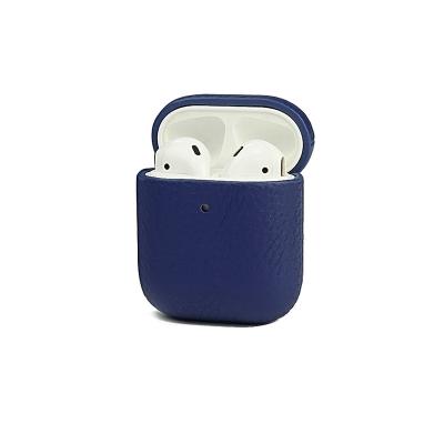 China Shockproof Compatible For Airpods Case Mens Premium Cover Device Leather Case For Apple Airpods Earphones for sale