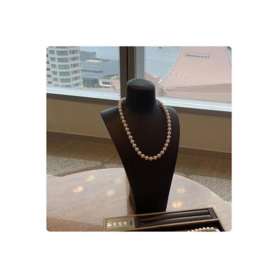 China Exquisite Vintage Japanese Style 8-8.5MM Akoya Celebrity Fashion 45CM Pearl Necklace for sale