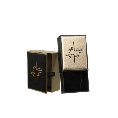 China Handmade Custom Paper Gift Box Perfume Bottles Luxury Design Perfume Packaging Box for sale