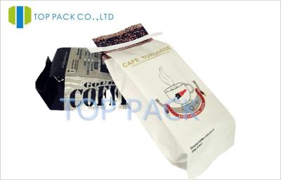 China Heat Sealing Side Bottom Gusset Bags Aluminum Foil For Coffee Powder for sale