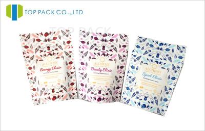 China Resealable PET / AL / PE Standing Herbal Incense Bags with Custom Printing / Size for sale