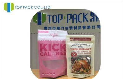 China BPA Free Zipper Closure PET/PE Food Pouch Packaging Individual Logo for sale