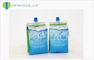 China Customized Printed Stand Up Pouch With Spout For Liquid Water Juice Packaging for sale