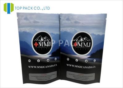 China Full Color Printed Window stand up ziplock bags Foil Laminated Tobacco Food for sale