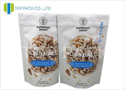 China Barrier Zipper Stand Up Pouch PET / AL / PE Cookies Packaging Customzied size for sale