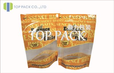 China Zip Lock Stand Up Pouches For Pet Food , Pet / Pe Plastic Packaging Bags for sale