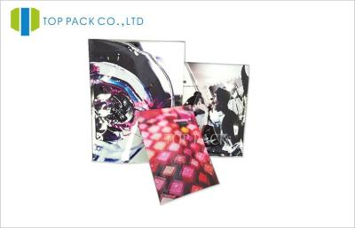 China Colorful Printed Stand Up Bags Lamination Plastic Foil Ziplock 120mic for sale