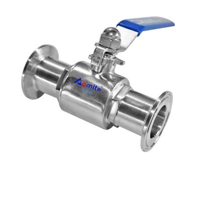 China General Tc Manual High Quality Sanitary Flange Food Industry Ball Valve For Safety 100% for sale