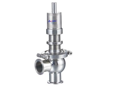 China Dairy Prv Sanitary Release Flow Diverter Valve for sale