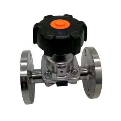 China General tri flange ss316 diaphragm valve with an epdm diaphragm valve diaphragm style regulator sampling valve for sale