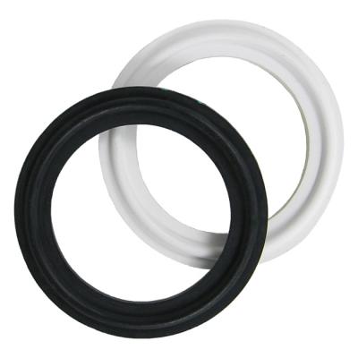 China Pharmaceutical Grade Food Grade Silicone Gasket Pipe Fittings Gasket Rubber Gasket For Tri Flange Ferrule for sale