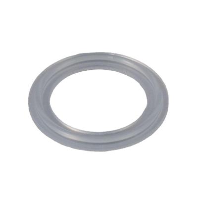 China Pharmaceutical Grade Silicone Rubber Gasket Tri Flange Casing Gasket Against Seepage Tri Flange Gasket for sale